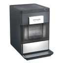 Frigidaire Gallery, 33 Lbs. Countertop Ice Maker, Nugget Shaped Ice, Stainless Steel Trim (Black)