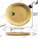 3 x Kviceo Jewelry Tray Ring Dish, (D)