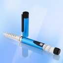 60 Unit Reusable Pen Injector, Include 2pcs 3mL Cartridges and Protect Case