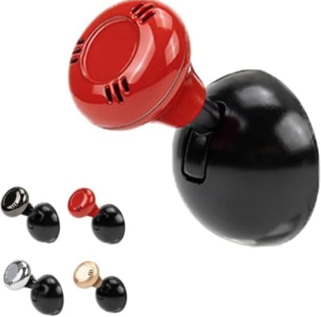 SET OF 2, Autobriva Start Button, Universal One-Button Start Car Shift Knob, Joystick CarPush StartButton, Car Joystick PushStart ButtonCover, PushStart ButtonAccessories, StartStop ButtonCover (Red)