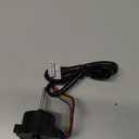 EAU65058502 Refrigerator Condenser Fan Motor Fit for LG RFD3410A102A Replaces EAU64843805 EAU65058501 AP7178309 PS16662422 EAP16662422 Refrigerator Fan Motor Assembly, DC12V 1A (Long Line)