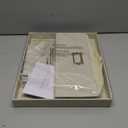 ZICOTO Decorative Photo Storage Box - Sturdy Linen Photo Organizer with Dividers is Perfect to Store Up to 1700 Pictures and 4x6 Photos - Portable Scrapbook Storage Containers with Lid (Beige)