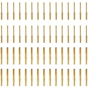 JRready ST6239 Gold Plate Terminal DB9 Connector pin barrle 205089-1 and 205090-1 D-SUB Crimp Connector Crimp contacts30 Pin and 30 Socket