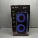 Party Speaker Dolphin SP-2080RBT Dual 8-Inch High Power Portable Bluetooth, Wireless Microphone, Deep Bass, LED Lights, USB/SD Card, Rechargeable Battery