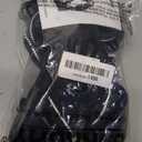 BARKBAY No Pull Dog Harness Front Clip Heavy Duty Reflective Easy Control Handle, Black, Medium(Chest:22.5-28"))