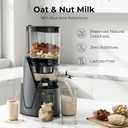 EanOruus Juicer Machines, 3-in-1 Cold Press Juicer with 6.5" Extra Large Chute, 100oz Large Capacity, AC Motor, Makes Juice, Nut Milk & Sorbet, Premium Gray