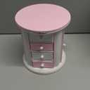 Renawe Girls Musical Jewelry Box Necklace Storage Accessories Gifts Cute Kids Jewelry Boxes for Little Girl Toddler Children Jewelry Organizer Best Girls Birthday Gift Stuff Child Music Jewelry Box