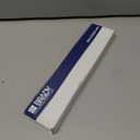 Brady WM-173-PK Repositionable Vinyl Cloth (B-500), Black on White, Solid Numbers Wire Marker Card (25 Cards)