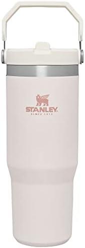 Stanley IceFlow Stainless Steel Tumbler with Straw - Vacuum Insulated Water Bottle for Home, Office or Car Reusable Cup Leak Resistant Flip Cold for 12 Hrs or Iced for 2 Days (Rose Quartz) Stanley IceFlow Stainless Steel Tumbler with Straw - Vacuum Insulated Water Bottle for Home, Office or Car Reusable Cup Leak Resistant Flip Cold for 12 Hrs or Iced for 2 Days (Rose Quartz)