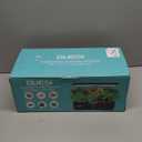 Indoor Hydroponics Growing System Kit 12 Pods Gardening System Herb Garden Custom Time with LED Grow Light Height Adjustable Quiet Plants Germination Kit - Gardening Gifts for Women Men Black