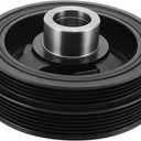 AULINK 594-401 Harmonic Balancer Crankshaft Pulley For 2007-2018 Ford Edge Explorer Flex Fusion Taurus, For Lincoln MKS MKT MKX MKZ,For Mazda 6 CX-9, For Mercury Sable 3.5L 3.7L V6 ZZJ111400