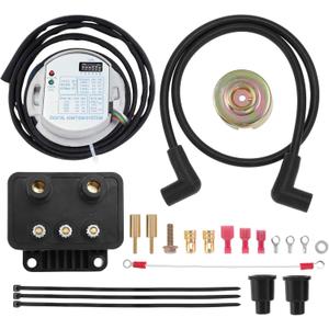 No.53-660 Single Fire Programmable Ignition Coil Kit for Harley, for Big Twin 1970-1999 (Except Twin Cam), for Sportster 1986-2003 (Except S Models), Single Fire Ignition Module