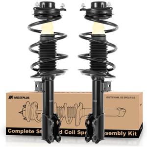 MOSTPLUS Front Complete Struts Shocks Spring Assembly Compatible for 2011 2012 2013 2014 Hyundai Sonata (Set of 2) #11771,11772