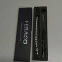 Feraco Magnetic Bracelet for Women Titanium Steel Magnetic Bracelet with Neodymium Magnets, Christmas Jewelry Gifts (Silver)