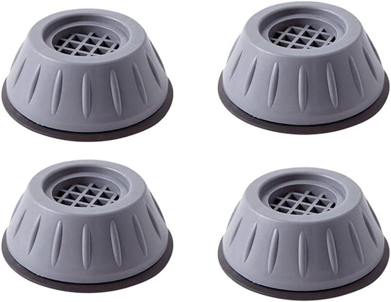Mwellewm 4 Pcs Shock and Noise Cancelling Washing Machine Support Plastic Noise Reducing and Anti Slip Anti Vibration Rubber Washing Machine Feet Pads Anti-Walk Dryer Washer Vibration Stabilizer