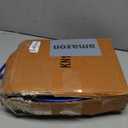 Snow Chains for Car Tires Manual Tightening, Universal Adjustable Emergency Portable Tire Chains, Suitable for Commuter Car and SUV, Set of 2 (KN140)