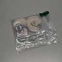 FELENDY 2PCS Messy Bun Hair Piece Large Wavy Curly Elastic Hair Bun Scrunchies Fluffy Thick Donut Chignon Hairpieces Updo Extensions Platinum Blonde