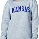Chicka-d Women's Warm Up Crew Sweatshirt, Gray, M
