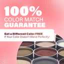 Fibers for Thinning Hair (Light Brown), Undetectable Hair Powder for Women & 100% Natural Hair Building Fibers - Conceals Hair Loss - Bald Spot Cover Up Hair Powder, 2 Month Supply