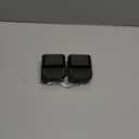 LIZAAL 2-Pack Wrapping Paper Cutter with Wheels | Straight Line Gift Wrap Cutter for Birthday and Christmas, Fits Various Rolls and Papers, Includes 2 Replaceable Blades (Pure Black)