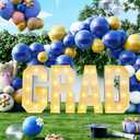 2.3FT LED Light Up GRAD Marquee Numbers, Class of 2026 Graduation Decorations for Indoor Outdoor, Large Pre-Cut Number Sign Kit for High School Senior College Graduation Party Photo Backdrop