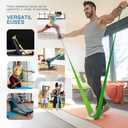 Lianjindun 5 Pcs Professional Resistance Bands. Latex-Free, Pilates Band, Work Out Bands, Stretch Bands for Working Out Women or Men, Exercise Bands Set for Pilates, Physical Therapy, Yoga