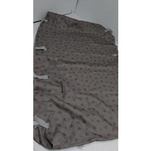 Waterproof Pet Furniture Protector Pad, Quilted Couch Cover with Paw Print Pattern, Gray 47x24 inch