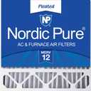 Nordic Pure 20x20x5 (19_5/8 x 19_7/8 x 4_3/8) Honeywell/Lennox Replacement MERV 12 Air Filter 1 Pack
