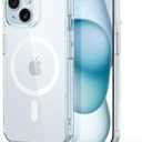 ESR for iPhone 15 Case, Compatible with MagSafe, Military-Grade Protection, Yellowing Resistant, Scratch-Resistant Back, Magnetic Phone Case for iPhone 15, Classic Series, Clear Blue