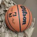 WILSON NBA Official Game Basketball - Brown, Size 7-29.5"