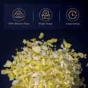 Shredded Memory Foam Filler for Dog Beds, Bean Bags, Pillows, Chairs, Cushions, and Crafts, Box Size :25"x15.5"x5.5" , color Orange