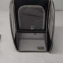 Texsens Innovative Traveler Bubble Backpack Pet Carriers for Cats and Dogs (Black, Medium)