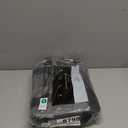 6 Cups Drink Carrier for Delivery, Reusable Cup Holder with Handle, Insulated Collapsible Drink Carrier, Adjustable Dividers, Shoulder Strap, Portable Cooler Tote Bag for Delivery, Travel, Car (Grey) 