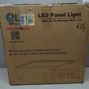 6 Pack 2x2 LED Flat Panel Light for Drop Ceiling, 5200lm Selectable 20W/25W/30W/35W/40W, Color Temperature 3000K/3500K/4000K/5000K/6500K, 0-10V Dimmable, 120-277V, ETL, DLC