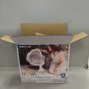 Jool Baby Nova Nature Baby Swing for Newborns with Natural Wood Toys, Electric Motorized Infant Swing, Bluetooth Music, Remote (Gray) (White)