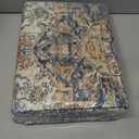 nunubaby Washable Pee Pads for Dogs, Stylish, Non-Slip and Leak-Proof Pee Pads. Reusable Potty Pads for Dogs for Crates and Floors.(Beige/Multi, 36" x36" ) (36x36 Inch (Pack of 2))