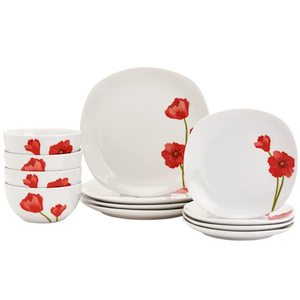 Tabletops Unlimited Abbie Dinnerware Set, 12 pcs
