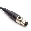 3 Pin XLR Male Plug to 3 Socket Female Mini XLR Pro Lapel Microphone Cable -TA3-XLR Cable（1.5M/5FT