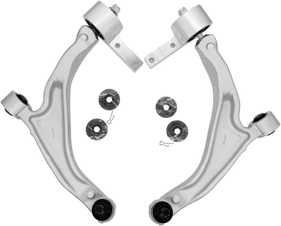 2PCS Front Lower Control Arms W/Ball Joints for Honda Pilot 2009 2010 2011 2012 2013 2014 2015 Suspension Kit K621550 K621551
