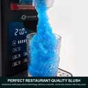 Slushie Machine with Soft Serve Ice Cream Mode, Slushy Maker for Home Frozen Drink Maker with 7 Presets, Auto Rinse, Low-Sugar & Alcohol Alerts – For Slush, Milkshakes, Margaritas & Frappés