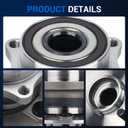 Autoround 512536 Rear Wheel Bearing and Hub Assembly for Subaru Outback 2015-2021/ Forester 2019/WRX 2015-2019/ Legacy 15-21/ Ascent 19-21 5Lugs w/ABS