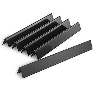 YIHAM 24.5 Inch 7540 7539 Flavorizer Bars for Weber Genesis 300 Series with Side Control E310 E320 S310 S320 EP/CEP 310 320, Weber Grill Parts Porcelain-enameled Flavor Bars Replacement Set of 5