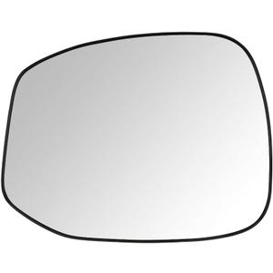 Senzeal Driver Side Heated Mirror Glass Replacement for Honda Civic 2012 2013 76253TR3A01 (Left Side)