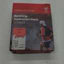 Running Vest, 5L Hydration Vest Lightweight, Breathable and Sweatproof Running Backpack, Adjustable Running Hydration Vest for Trail Running Marathon Race Jogging Cycling (Black Vest 5L with 2 x Soft Flask)