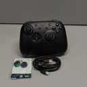 8BitDo Ultimate 2 Bluetooth Controller for Switch/Switch 2 & Windows PC, Switch Pro Controller with TMR Joysticks, Switchable Hall Effect/Tactile Triggers, Vibration and Motion Control - Black