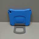 Fire HD 8 Tablet Case for Kids, Kindle Fire 8 Case(12th/10th Generation, 2024/2022/2020 Release)-Auorld Lightweight Shockproof Kid-Proof Cover with Handle Stand for Kindle Fire HD 8/8 Plus Tablet-Blue