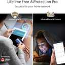 ASUS ZenWiFi XT9 AX7800 Tri-Band WiFi6 Mesh WiFiSystem (2Pack), 802.11ax, up to 5700 sq ft & 6+ Rooms, AiMesh, Lifetime Free Internet Security, Parental Controls, 2.5G WAN Port, UNII 4, Charcoal