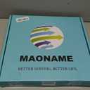 MAONAME Blue Charger Plates, 13" Plastic Round Charger for Dinner Plates, Plate Chargers Set of 6, Beaded Table Chargers for Wedding, Table Setting