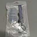 Key Fob Cover with Keychain for Audi A3 A4 A6 A8 TT Q7 S6 (Blue)