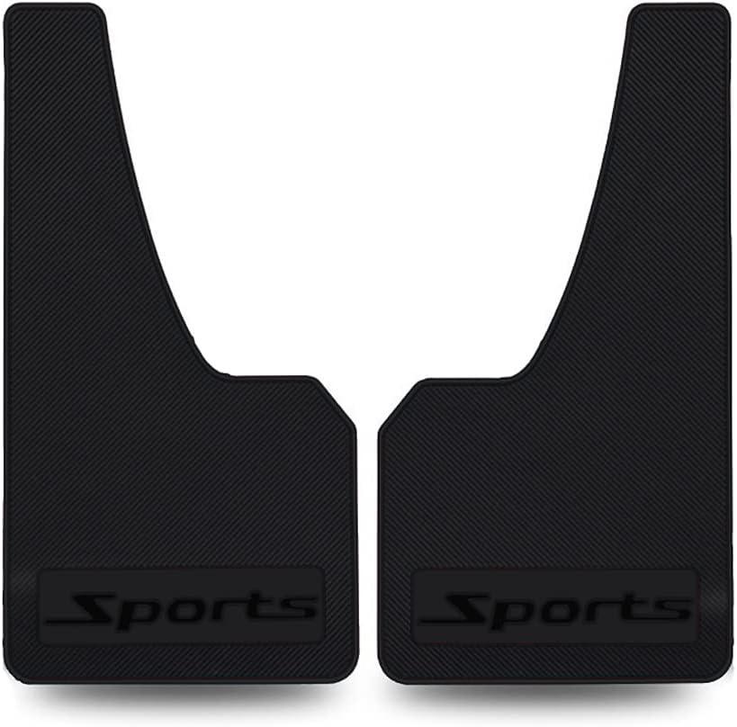 Universal Car Mud Flaps Rubber Mudguard Splash Guards Rubber Mudguard for Universal Sports Mud Flaps Guards Splash Front Or Rear GuardsBlack